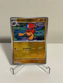 Archen 050/086 White Flare SV Master Ball Reverse Holo Pokemon NM - Image 1