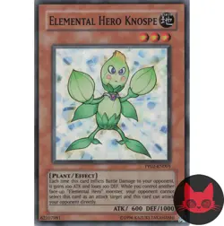 Yugioh Elemental HERO Knospe PP02-EN005 Super Rare LP - Image 1