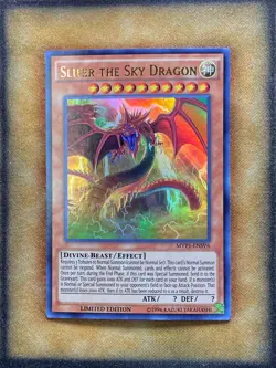 Yugioh Slifer the Sky Dragon MVP1-ENSV6 Ultra Rare Limited Edition LP - Image 1