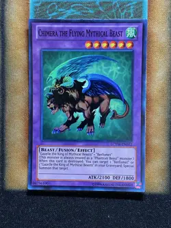 Yugioh Chimera The Flying Mythcial Beast LCYW-EN052 Super Rare NM - Image 1