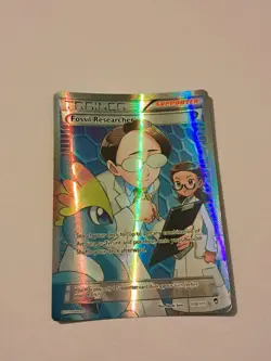 Pokemon TCG Fossil Researcher Furious Fists 110/111 Holo Full Art Ultra Rare - Image 1