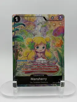 One Piece Mansherry OP05-088 R Alt Art - Awakening of the New Era NM ENGLISH - Image 1