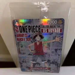 One Piece College Basketball US Voyage - Monkey.D.Luffy Qty available - Image 4