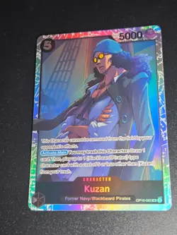 One Piece TCG Kuzan OP10-082 SR Super Rare Foil English Edition - Image 1