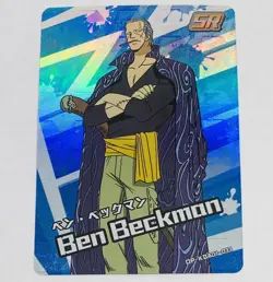 Ben Beckman - One Piece Trading Card Skypiea SR 033 DP KDAI01 Holo Foil Tc5 - Image 1