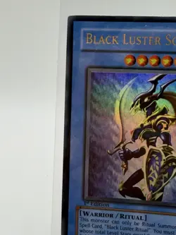 Yu-Gi-Oh! Black Luster Soldier Ultra Rare SYE-024 Yugi Evolution Konami English - Image 3