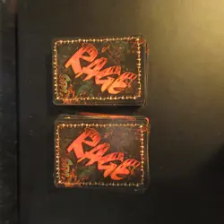 VINTAGE 1995 RAGE COMBAT THE WEREWOLF APOCOLYPSE TCG LOT OF 100 CARDS - Image 2