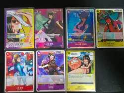 One Piece Card Game Nico Robin 7 Cards Set - Image 1