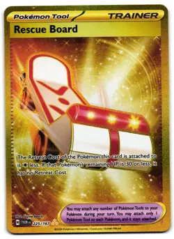 Rescue Board 225/167 - Twilight Masquerade Hyper Rare Pokemon TCG - MP Card - Image 1