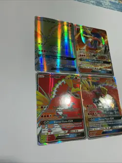 Pokemon TCG Ho-Oh 4 Card Bundle Holo Rare - Image 3
