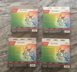 Pokemon First Partner Illustration Collection Series 1 Lot Of 4 TCG Cards - Image 2