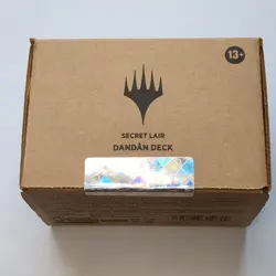 Dandan Deck NIB Magic The Gathering Wizards of the Coast Secret Lair Sealed Box - Image 1