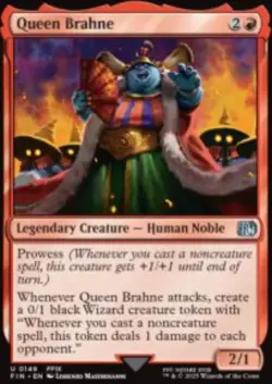 Queen Brahne Final Fantasy (FIN) 149 MTG Regular NM - Image 1