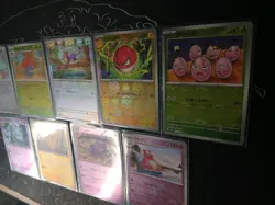 Pokemon Japanese 151 Pokeball Reverse Holo 9-Card Lot Pikachu Gengar NM - Image 2