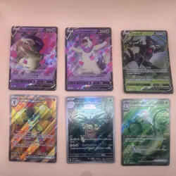 Pokemon Card Bundle Lot 10+ V VMAX EX Full Art Inc Pikachu VMAX JP & English - Image 3