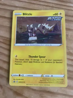 Pokemon Promo Card Lot – Pikachu SM183, Stakataka SM209, Blitzle SWSH173 + Rare - Image 5