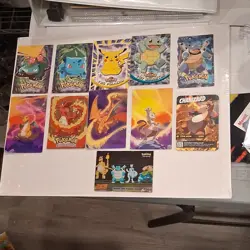 Topps Pokemon Trading Card Lot Gotta Catch 'Em All! Venusaur Pikachu 11 Cards - Image 1