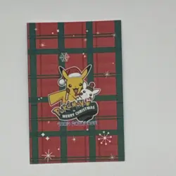 Pokemon Merry Christmas Card Database Trading Card Lot Pikachu Magikarp - Image 2