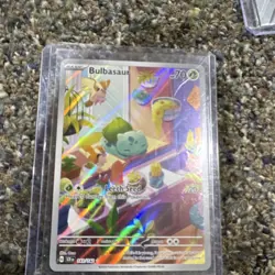 Pokemon Bulbasaur Sv07: Stellar Crown Illustration Rare Holo 143/142 Card - Image 1
