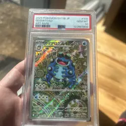 2025 POKEMON JPN SV11B-BLACK BOLT ART RARE #109 SEISMITOAD PSA 10 - Image 1