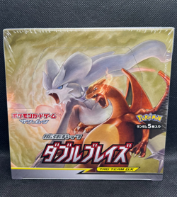 Pokemon Double Blaze GX Booster Box Japanese Sun & Moon Tag Team Sealed - Image 1