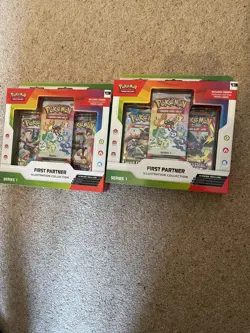 Pokemon First Partner Illustration Collection - brand new - sealed - x2 - Image 1