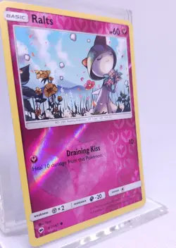 Pokemon Ralts Burning Shadows 91/147 Reverse Holo Common - Image 2