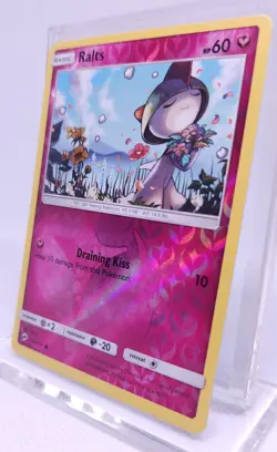 Pokemon Ralts Burning Shadows 91/147 Reverse Holo Common - Image 3