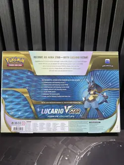 Pokemon TCG Lucario V Star Premium Collection Box New & Sealed Uk - Image 5