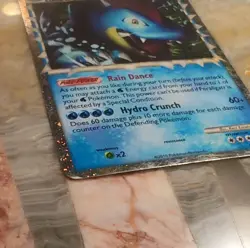 Pokemon Feraligatr Prime HGSS07 Promo Stage 2 140 HP Hydro Crunch Holo - Image 2