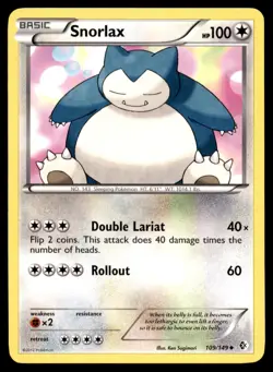 Snorlax 109/149 Uncommon Boundaries Crossed Pokemon Lightly Played - Image 1