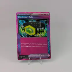 Pokemon TCG: Prismatic Evolutions - Maximum Belt ACE SPEC Rare - 117/131 - Image 1
