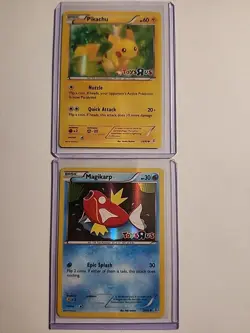 Pikachu Pokemon Toys R Us Promo Holo 26/83 Magikarp Promo 22/83 - Image 1