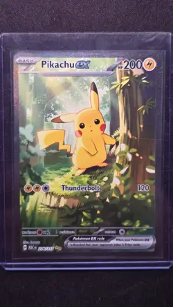 2026 Pokemon Ascended Heroes Pikachu ex Special Illustration Rare 276/217 - Image 1