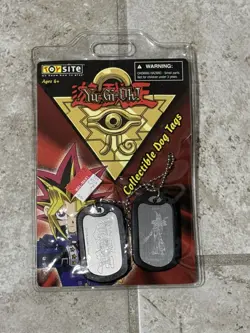 2002 Yu-Gi-Oh! Collectible Dog Tag EXODIA, SAGGI, DARK MAGICIAN, SUMMONED SKULL - Image 3