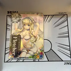 Kancolle Arcade Fletcher Summer 2024 Frame Holo Trading Card - Image 1