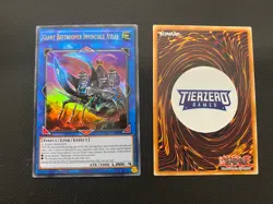 Yugioh Giant Beetrooper Invicible Atlas DAMA-EN089 Ultra Rare 1st Edition Near M - Image 1