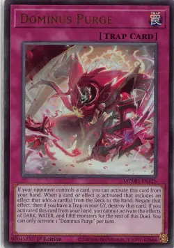 Maze of Muertos Ultra Rare MZMU-EN125 Dominus Purge - Image 1