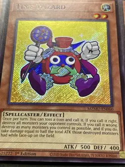 3x Time Wizard | MZMU-EN060 | Secret Rare | CHIBI HOLO BLEED! | NM | YuGiOh! - Image 4