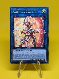 Yugioh - Firewall Dragon (Red Alternate Art) (MGED-EN141) - Rare 1st Edition - Image 1