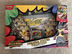 Pokemon TCG Mega Lucario Premium Poster Collection Ascended Heroes Lot of 2 - Image 2