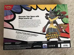 Pokemon TCG Mega Lucario Premium Poster Collection Ascended Heroes Lot of 2 - Image 3