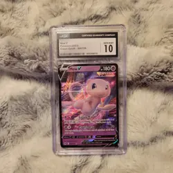 CGC 10 Mew V 060/159 Crown Zenith Full Art Double Rare Pokemon Card - Image 1