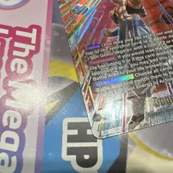 Bandai Dragon Ball Super Card Game Gogeta Evolve SCR Foil Card FB09-122 Alt Art - Image 4