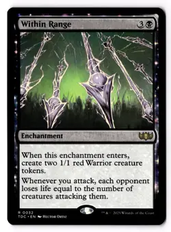 Within Range 32 Commander: Tarkir: Dragonstorm Normal NM - Image 1