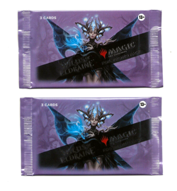 LOT 2 WILDS OF ELDRAINE FOIL Promo Booster Pack Magic ENGLISH sealed MTG x2 - Image 1