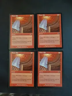4x Nemesis Flame Rift #80 NM Magic The Gathering MTG Tcg Playset X4 4 See Pics - Image 1