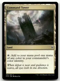 Command Tower #286 (NM) Commander 2016 C16 Magic MTG - Image 1