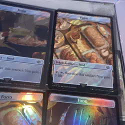 Food Token Lot x6 Surge Foil + regular foil - Image 3