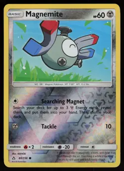 MAGNEMITE 80/156 COMMON ULTRA PRISM POKEMON REVERSE HOLO NM/M - Image 1